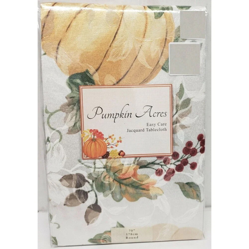 1 Printed Fabric Jacquard Tablecloth,70